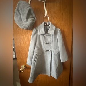 Rothschild Classic Gray Kids Coat with Hat